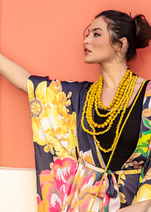 Acai Long Necklace Assorted Colors